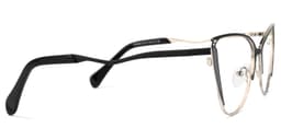 Dodin Cateye Black Glasses2