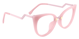 Jacqueline Cat Eye Pink Glasses3