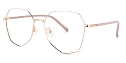 Bivins Geometric Pink Glasses1