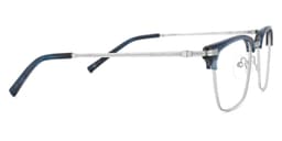 Simmons Browline Gray Glasses3