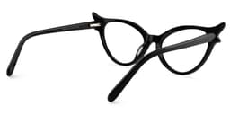 Judy Cat Eye Black Glasses5