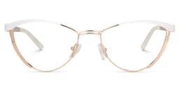 Sydney Cat Eye Gold Glasses0