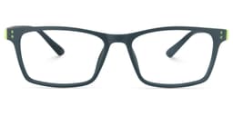 Cheche Rectangle Dark Green Glasses0