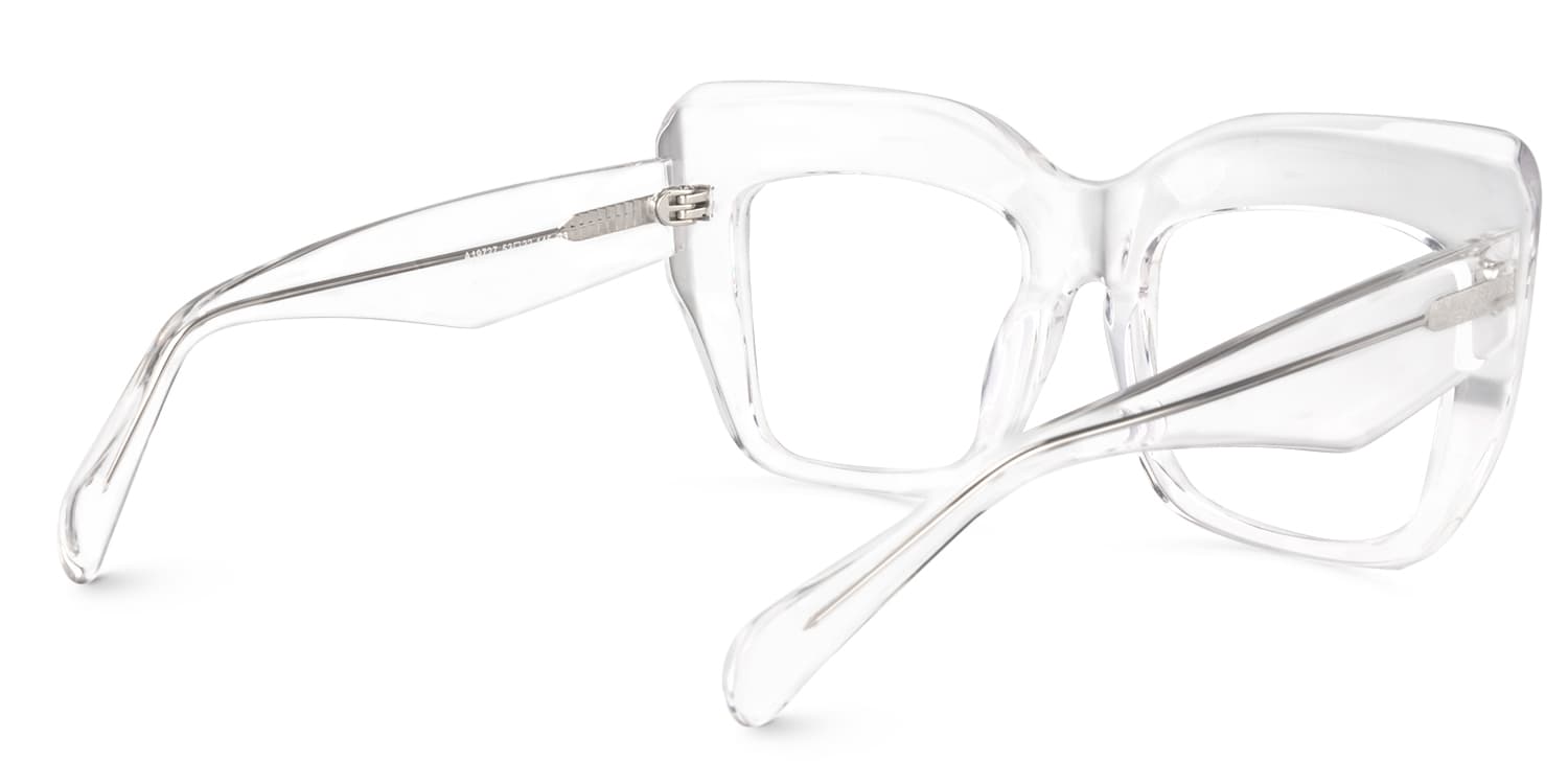 Cat Eye Crystal Glasses | Zeelool Glasses5