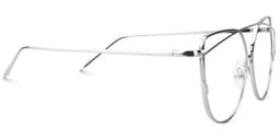 Selina  Aviator Silver Glasses4