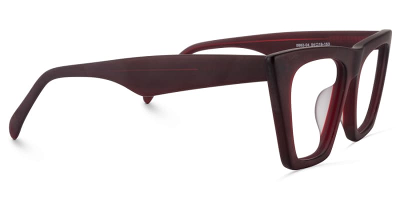 Cat Eye Red Glasses5