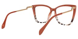 Awilda Cateye Red Glasses4
