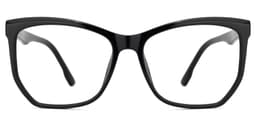Libby Geometric Black Glasses0