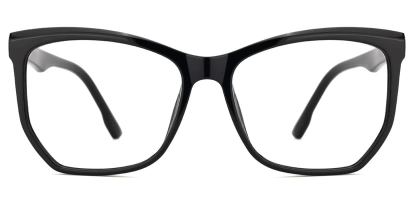 Libby Geometric Black Glasses