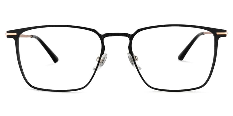 Ramirez Square Black Glasses