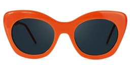 Maria Cat-eye Orange Glasses10