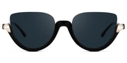 Felicia Cat Eye Black Glasses10