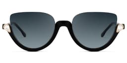 Felicia Cat Eye Black Glasses11