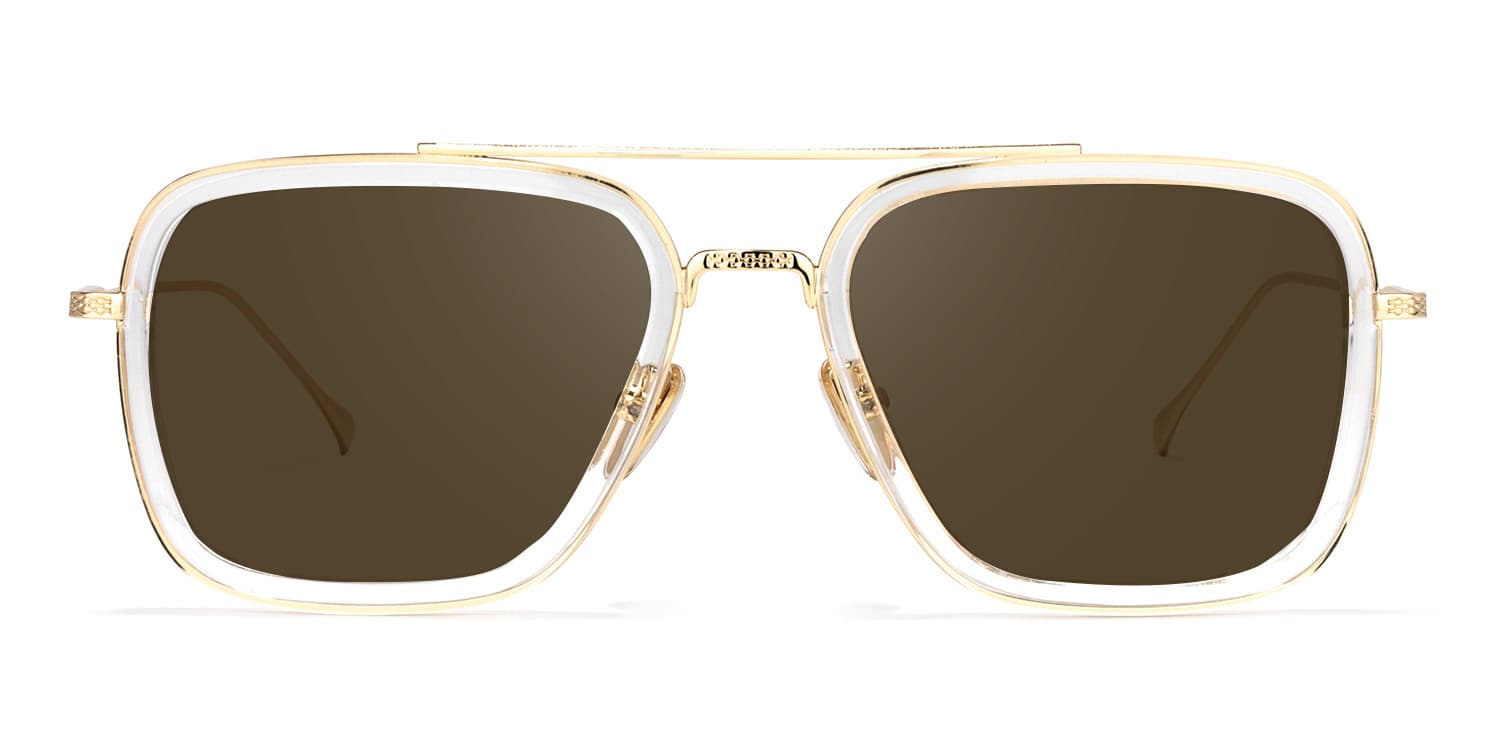 Aviator Crystal Glasses | Zeelool Glasses6