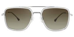 Nayeli Aviator Gray-Silver Glasses5
