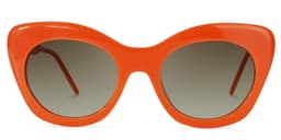 Maria Cat-eye Orange Glasses14