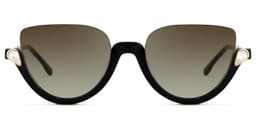 Felicia Cat Eye Black Glasses9