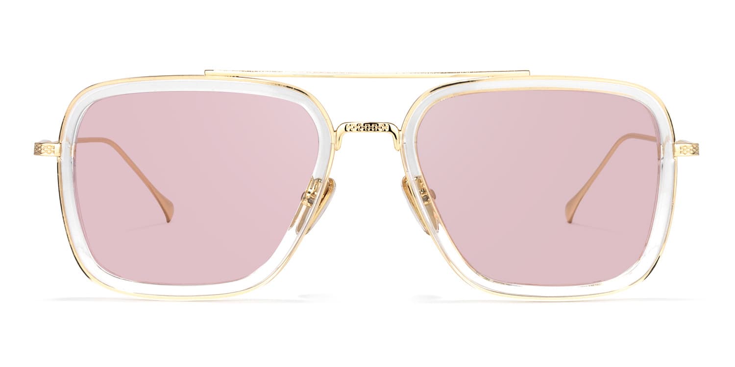 Aviator Crystal Glasses | Zeelool Glasses8