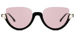 Felicia Cat Eye Black Glasses12