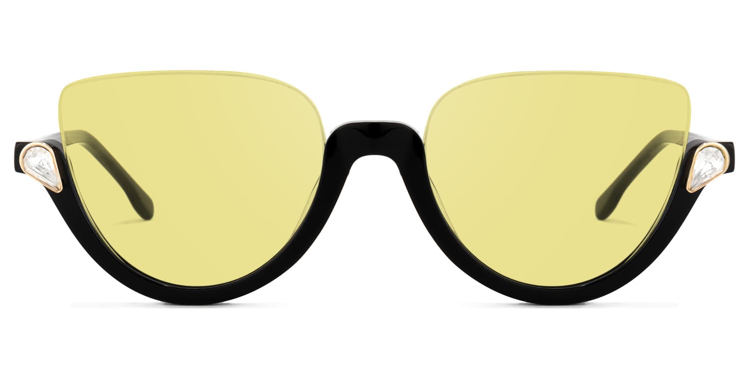 Cat Eye Black Glasses7