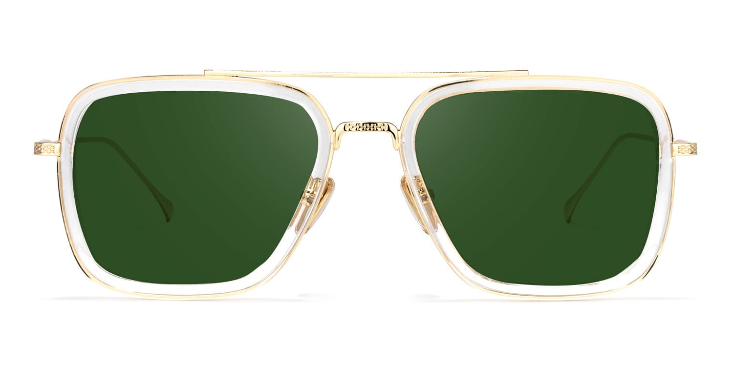 Aviator Crystal Glasses | Zeelool Glasses11
