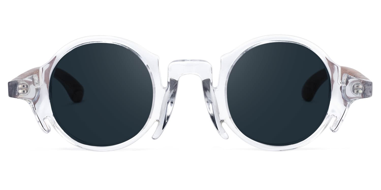 Round Crystal Glasses | Zeelool Glasses8