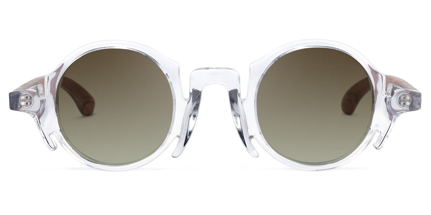 Round Crystal Glasses | Zeelool Glasses9