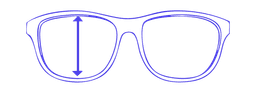 zeelool eyeglasses lens height